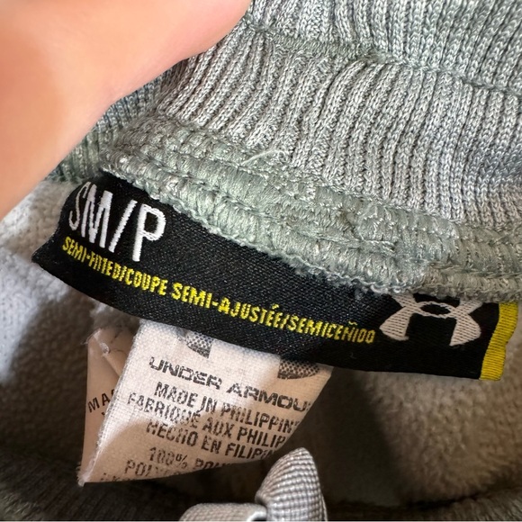 Under Armour Grey Gray Straight Leg Sweats Sweatpants Lounge Athleisure - Picture 5 of 5